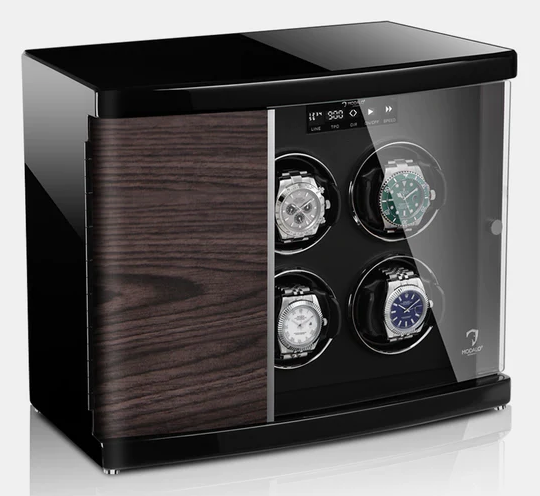 MODALO Timeless 6 Macassar. Шкатулка для подзавода 6-ти часов.