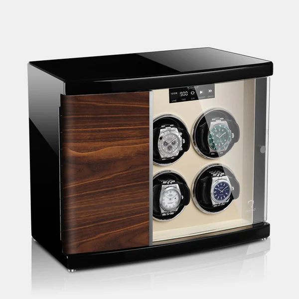 MODALO Timeless 6 Walnut. Шкатулка для подзавода 6-ти часов.