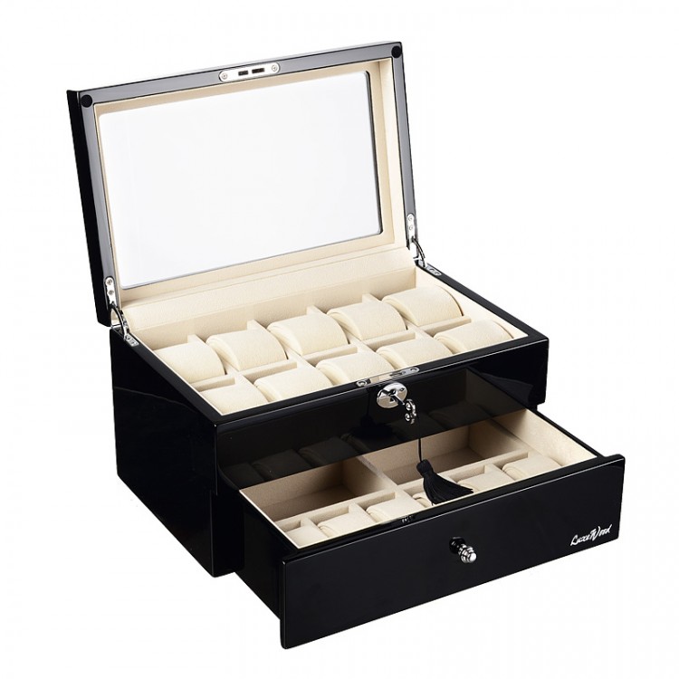Шкатулка для хранения 16 часов Luxewood арт.LW804-16-1