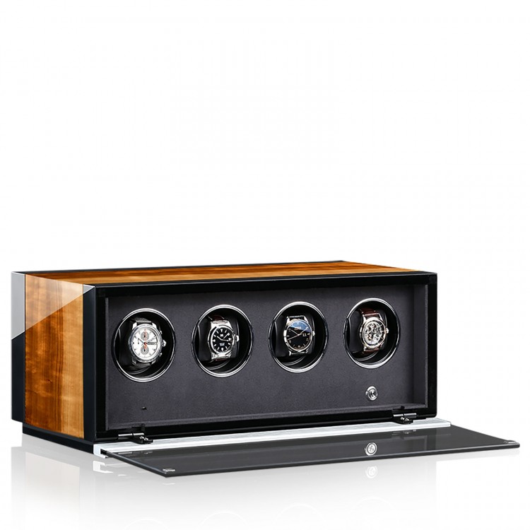 Chronovision Ambiance IV. Орех, лак. Бокс для подзавода 4-x часов.