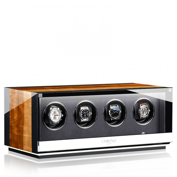 Chronovision Ambiance IV. Орех, лак. Бокс для подзавода 4-x часов.