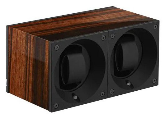 Masterbox collection. Wooden Masterbox Duo. Бокс для 2-х часов с автоподзаводом. Swiss Kubik, Швейцария.