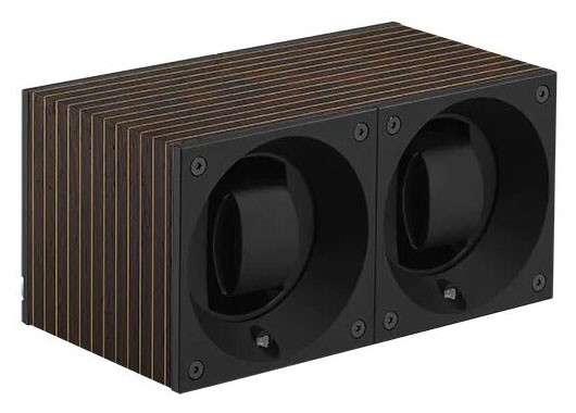 Masterbox collection. Wooden Masterbox Duo. Бокс для 2-х часов с автоподзаводом. Swiss Kubik, Швейцария.