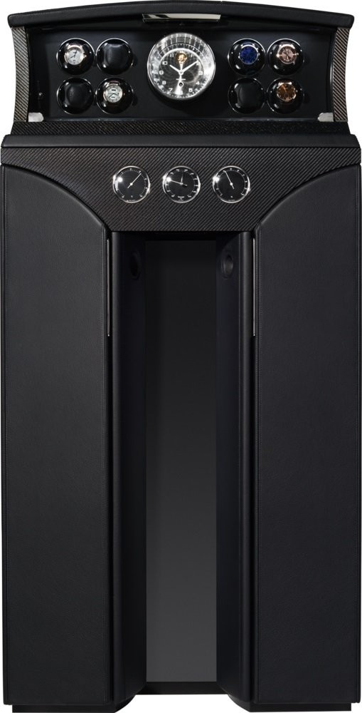 Buben-Zorweg PYTHON COLLECTOR HIFI. Включает в себя подзавод часов, часы, систему HIFI и метеостанцию. 