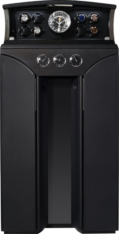 Buben-Zorweg PYTHON CONNOISSEUR HIFI Включает в себя подзавод часов, часы, хьюмидор, систему Hi-Fi и метеостанцию. 