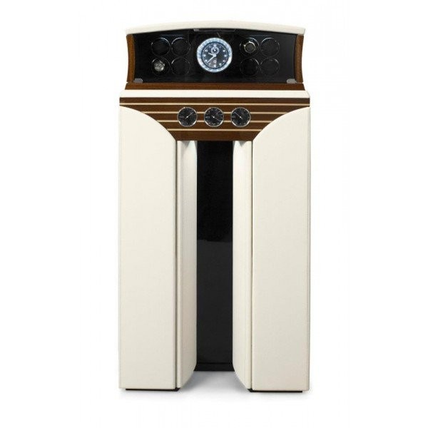 Buben-Zorweg PYTHON CONNOISSEUR HIFI Включает в себя подзавод часов, часы, хьюмидор, систему Hi-Fi и метеостанцию. 
