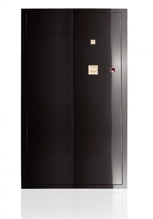 Арт. 9033 GRANDE SEGRETO NERO. Сейф для завода 4-х, 8-ми, 20-ти часов и хранения драгоценностей. Agresti Италия.