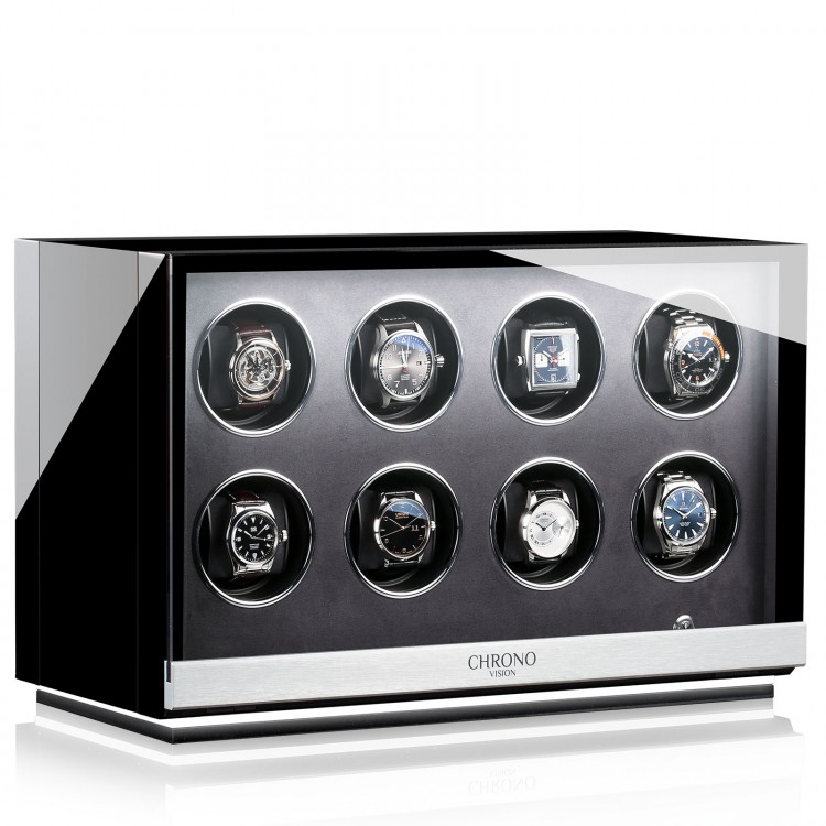 Chronovision Ambiance VIII. Черный лак. Бокс для подзавода 8-ми часов.