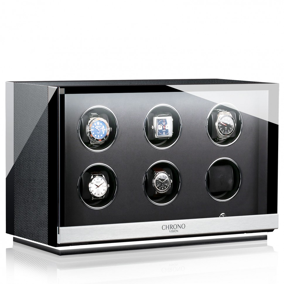 Chronovision Ambiance VI. Карбон, лак. Бокс для подзавода 6-ти часов.