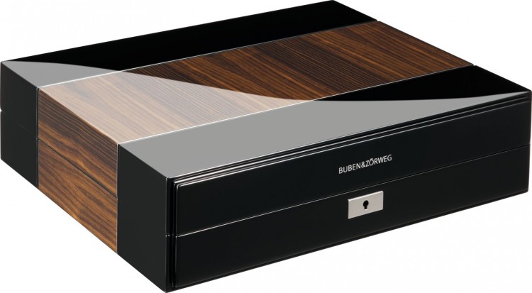 Buben-Zorweg Vantage 10 Macassar. Шкатулка для хранения 10-ти часов.