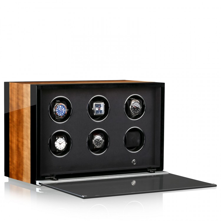 Chronovision Ambiance VI. Орех, лак. Бокс для подзавода 6-ти часов.