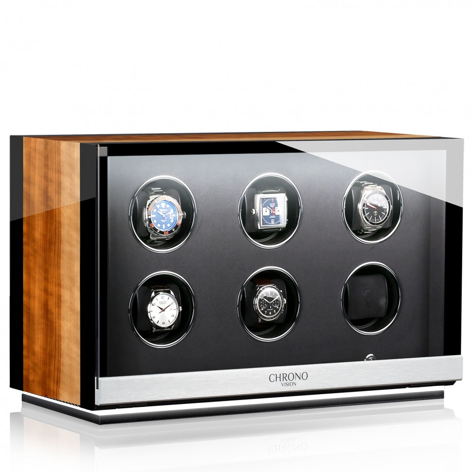 Chronovision Ambiance VI. Орех, лак. Бокс для подзавода 6-ти часов.
