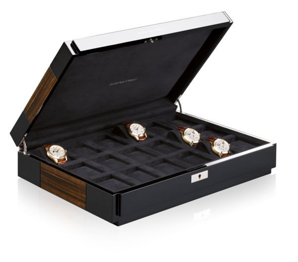 Buben-Zorweg Vantage 18 Macassar.  Шкатулка для хранения 18-ти часов.