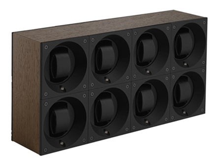 Masterbox collection. Wooden Masterbox 8 Positions. Бокс для 8-ми часов с автоподзаводом. Swiss Kubik, Швейцария.