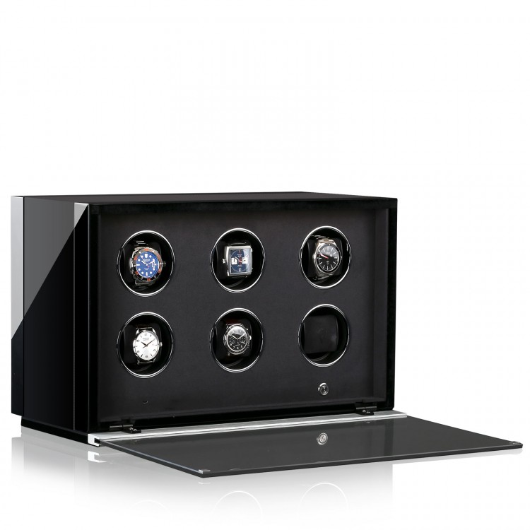 Chronovision Ambiance VI. Черный лак. Бокс для подзавода 6-ти часов.