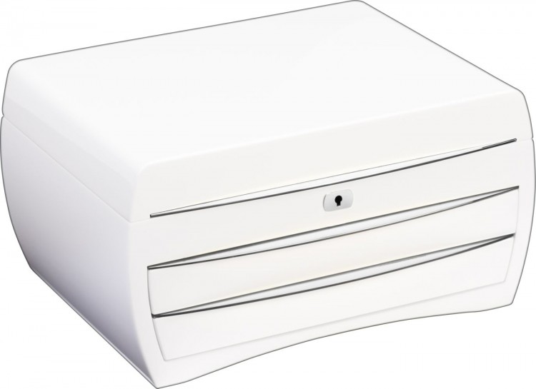 Buben-Zorweg Cosmopolitan Piano White. Шкатулка для хранения часов и украшений.