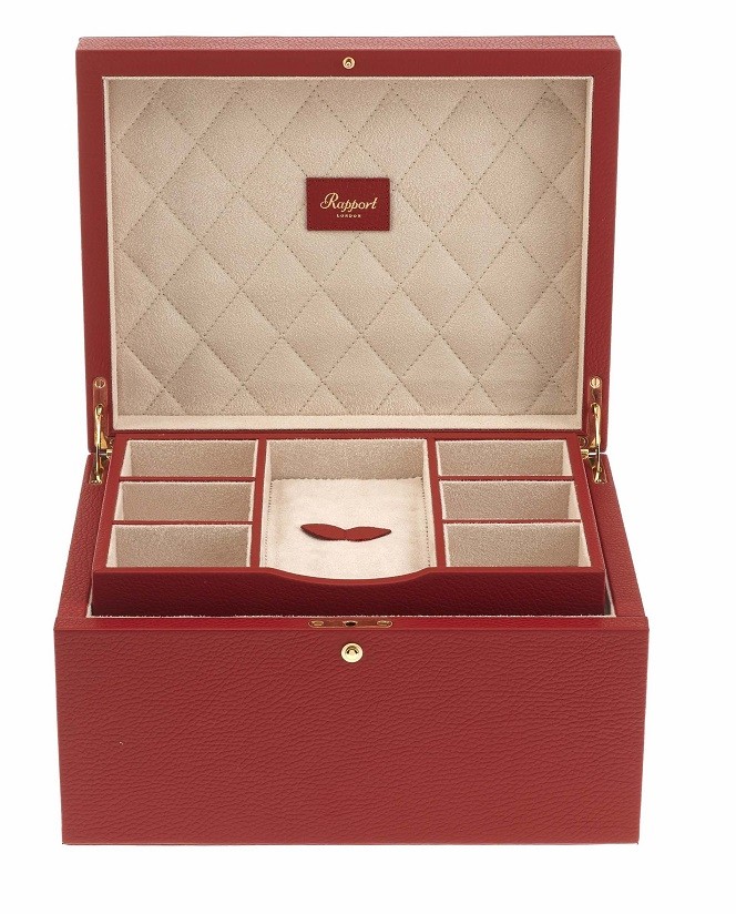 Арт. J134. Шкатулка для 11-ти часов и ювелирных изделий. JEWELLERY BOX. Rapport London (Англия).   