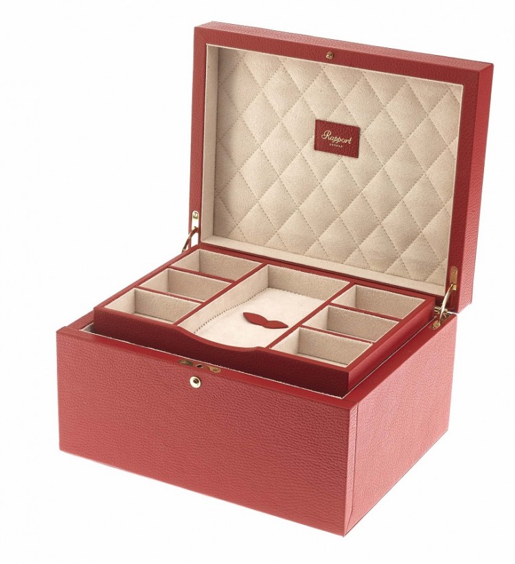 Арт. J134. Шкатулка для 11-ти часов и ювелирных изделий. JEWELLERY BOX. Rapport London (Англия).   