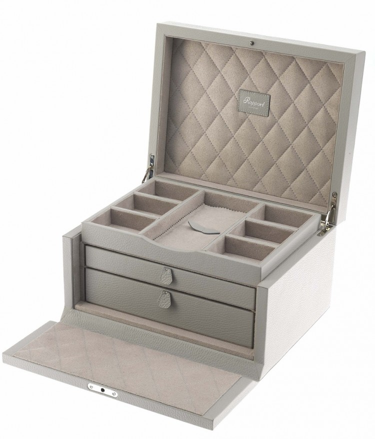 Арт. J139. Шкатулка для 11-ти часов и ювелирных изделий. JEWELLERY BOX. Rapport London (Англия).    