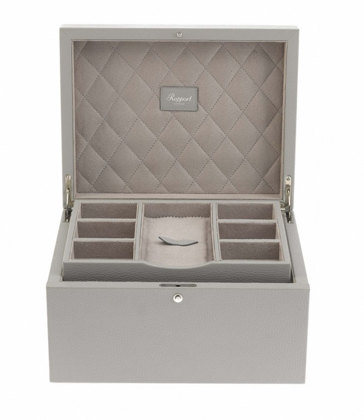 Арт. J139. Шкатулка для 11-ти часов и ювелирных изделий. JEWELLERY BOX. Rapport London (Англия).    