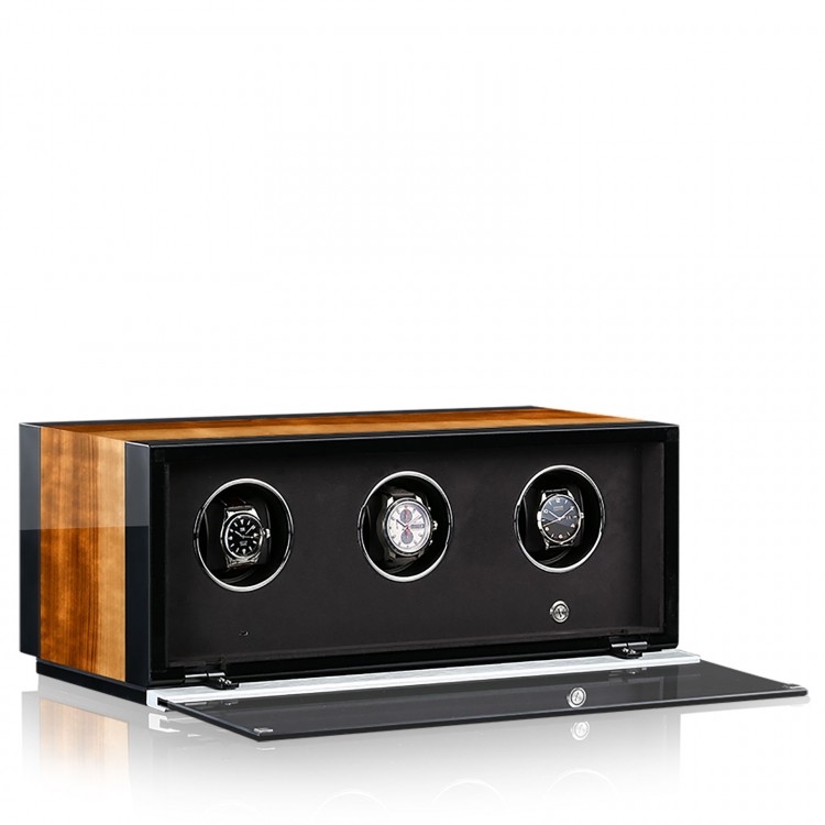 Chronovision Ambiance III. Орех, лак. Бокс для подзавода 3-x часов.