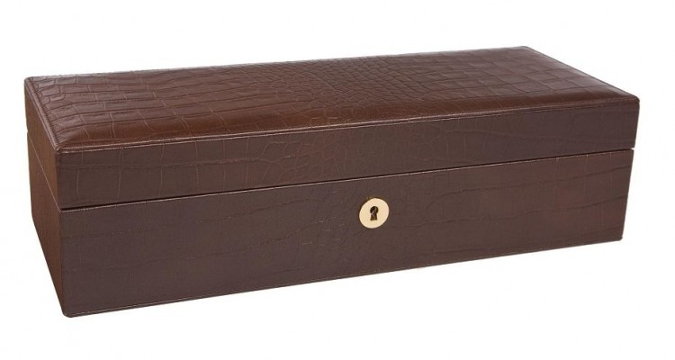 Арт. L263 Шкатулка для 5-ти часов. 5 WATCH COLLECTOR BOXES. Rapport London (Англия).