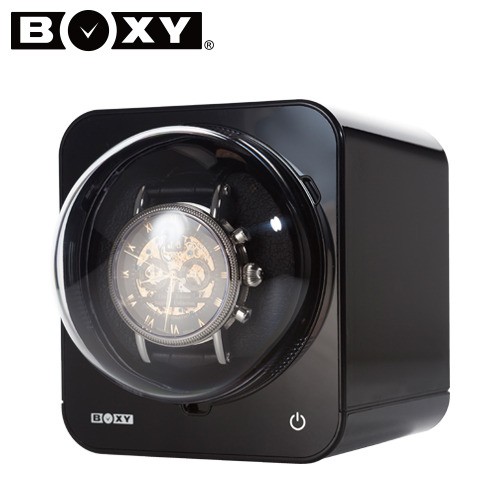 BOXY Fancy Brick. Шкатулка для подзавода 1-х часов. Желтый.