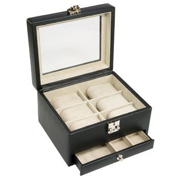 Шкатулка для 6-ти часов и запонок LC Designs Co. Ltd. арт.70605