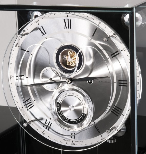 Часы PARAGON WORLD TIME TOURBILLON. Производство Buben-Zorweg Германия.