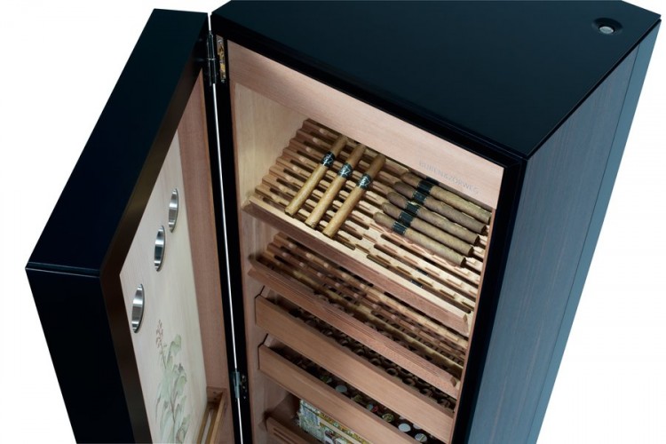 Buben-Zorweg GRAND CONNOISSEUR. Система хранения сигар. Хьюмидор. 