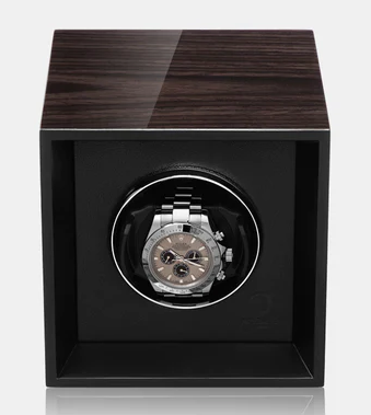 MODALO IMPRESS 1 MV4. MAKASSAR EBONY  Шкатулка для подзавода 1-х часов.