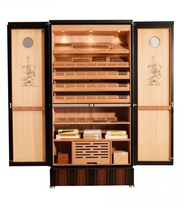 Buben-Zorweg GRAND CONNOISSEUR XL. Система хранения сигар. Хьюмидор. 