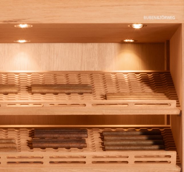 Buben-Zorweg GRAND CONNOISSEUR XL. Система хранения сигар. Хьюмидор. 