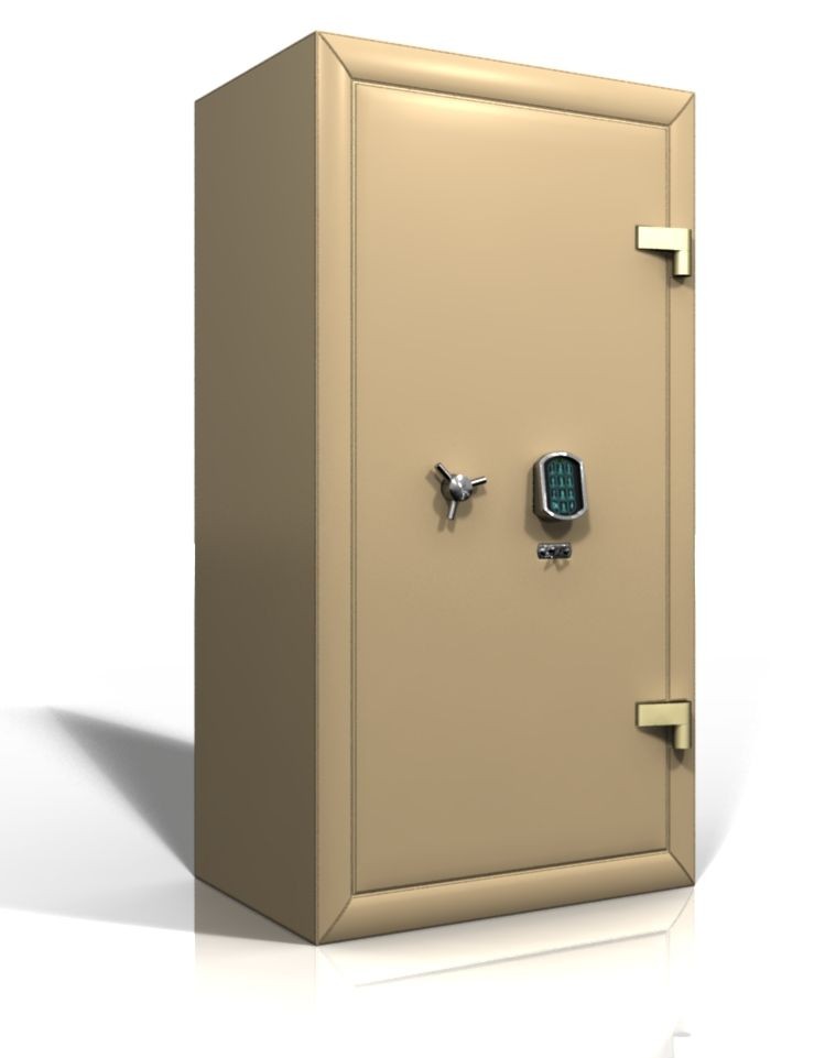 Сейф для подзавода 10-ти часов + 6 отделений для хранения. Швейцарский механизм. Взломостойкость 3-й класс.  