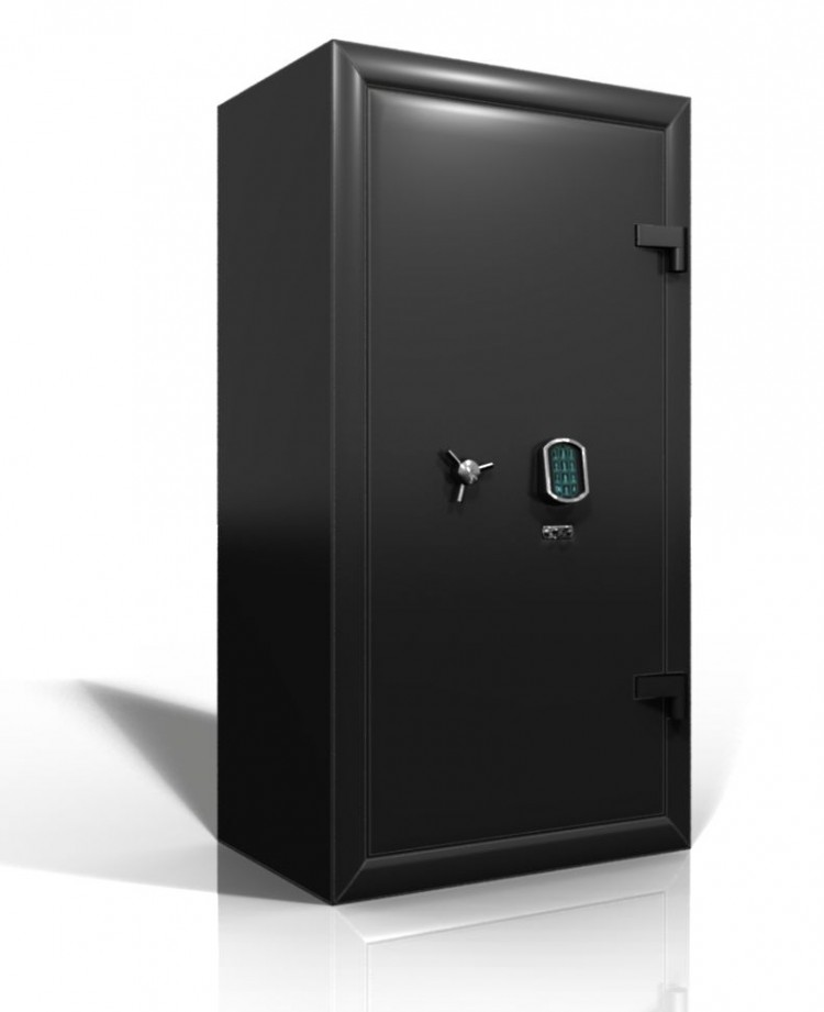 Сейф для подзавода 10-ти часов + 6 отделений для хранения. Швейцарский механизм. Взломостойкость 3-й класс.  