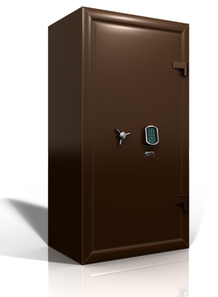 Сейф для подзавода 10-ти часов + 6 отделений для хранения. Швейцарский механизм. Взломостойкость 3-й класс.  